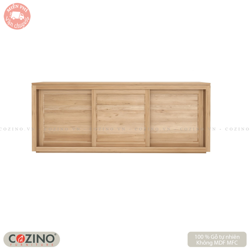 Tủ trưng bày lưu trữ Pure 3 cánh cửa lùa- đẹp, giá rẻ tại hcm và hà nội