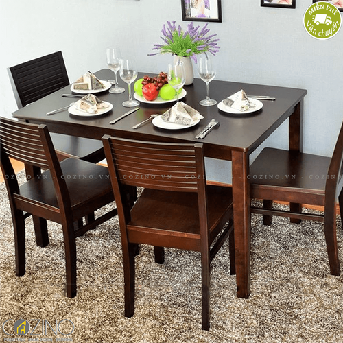 Bàn Cherry mặt gỗ cao su nhiều màu 1m6- đẹp, giá rẻ tại hcm và hà nội
