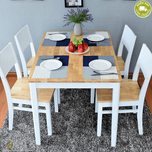 Bàn Cherry mặt gỗ cao su nhiều màu 1m6- đẹp, giá rẻ tại hcm và hà nội