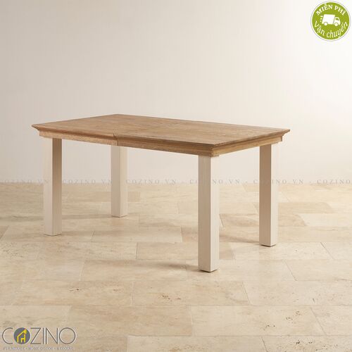 Bàn ăn mở rộng Sark 100% gỗ sồi (160 lên 210cm)- đẹp, giá rẻ tại hcm và hà nội