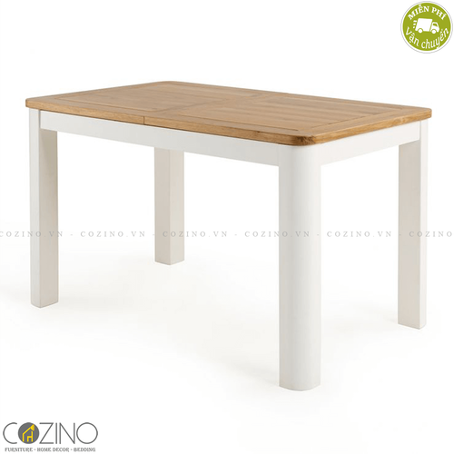 Bàn ăn mở rộng Hove 100% gỗ sồi (150 lên 200cm)- đẹp, giá rẻ tại hcm và hà nội