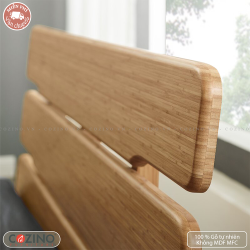 Giường đôi Baron gỗ sồi nhiều kích thước- đẹp, giá rẻ tại hcm và hà nội