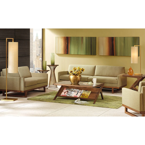 Bàn sofa, bàn trà Rocket gỗ sồi mặt kính cường lực- đẹp, giá rẻ tại hcm và hà nội