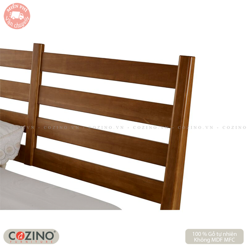Giường đôi Aliya gỗ sồi nhiều kích thước- đẹp, giá rẻ tại hcm và hà nội