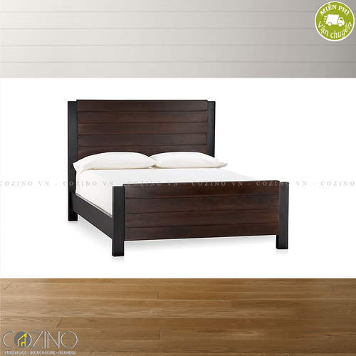 GIƯỜNG ĐÔI FORS GỖ CAO SU (nhiều kích thước)- đẹp, giá rẻ tại hcm và hà nội