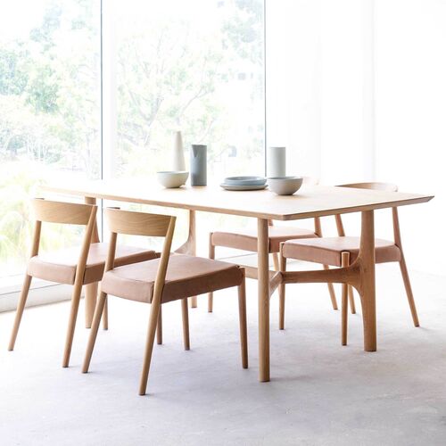 Bàn ăn Nexus gỗ sồi (chọn kích thước)- đẹp, giá rẻ tại hcm và hà nội