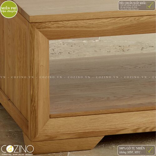 Bàn sofa, bàn trà Camber gỗ sồi Mỹ- đẹp, giá rẻ tại hcm và hà nội