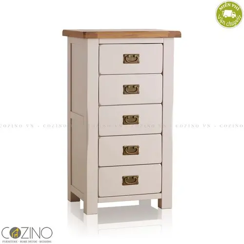 Tủ 5 ngăn kéo 5 tầng Sintra gỗ sồi Mỹ- đẹp, giá rẻ tại hcm và hà nội