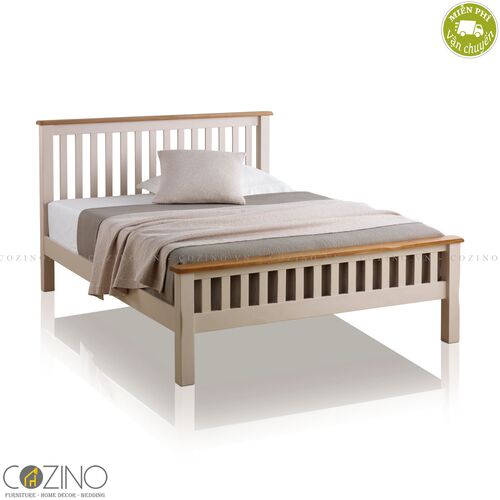 Giường Sintra gỗ sồi Mỹ (nhiều kích thước)- đẹp, giá rẻ tại hcm và hà nội
