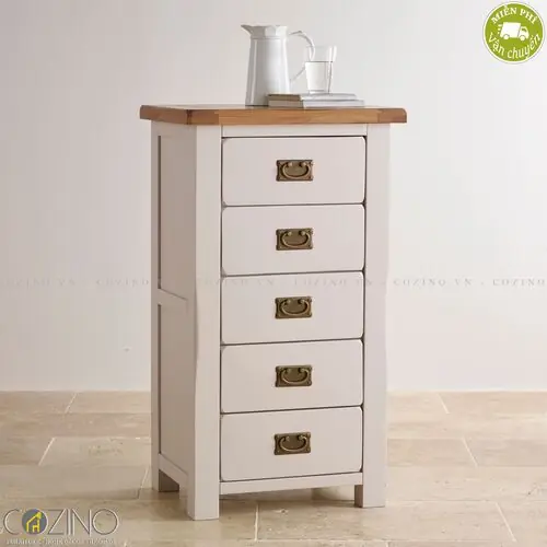Tủ 5 ngăn kéo 5 tầng Sintra gỗ sồi Mỹ- đẹp, giá rẻ tại hcm và hà nội