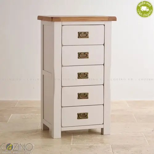 Tủ 5 ngăn kéo 5 tầng Sintra gỗ sồi Mỹ- đẹp, giá rẻ tại hcm và hà nội