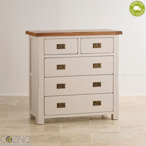 Tủ 5 ngăn kéo 4 tầng Sintra gỗ sồi Mỹ- đẹp, giá rẻ tại hcm và hà nội
