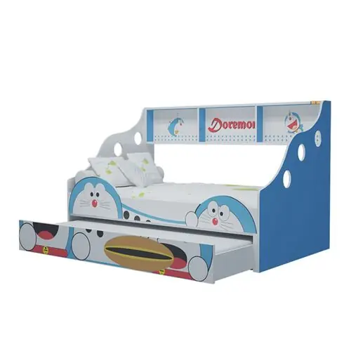 Giường 2 tầng lùn Doremon (nhiều kích thước)- đẹp, giá rẻ tại hcm và hà nội