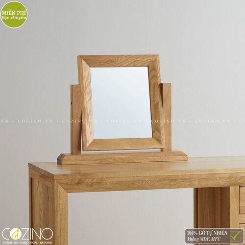 Gương đặt bàn trang điểm Camber gỗ sồi Mỹ- đẹp, giá rẻ tại hcm và hà nội