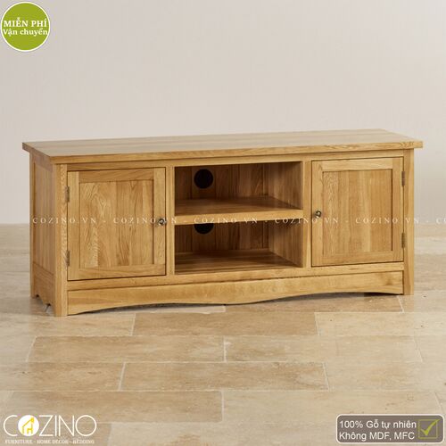 Tủ tivi lớn Cawood gỗ sồi Mỹ- đẹp, giá rẻ tại hcm và hà nội