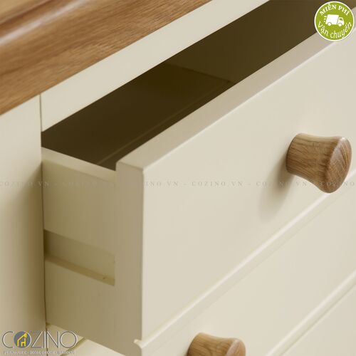 Tủ 5 ngăn kéo 5 tầng Canary gỗ sồi- đẹp, giá rẻ tại hcm và hà nội