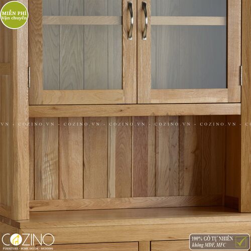 Tủ bếp Camber nhỏ gỗ sồi Mỹ- đẹp, giá rẻ tại hcm và hà nội