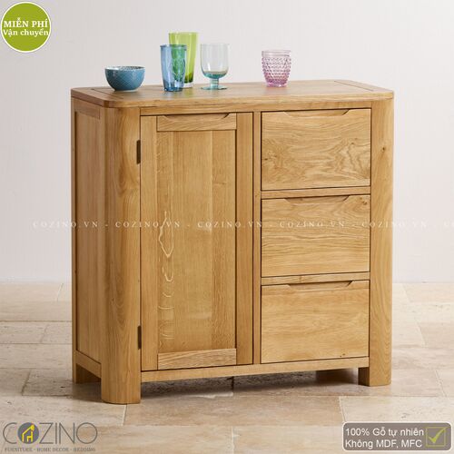 Tủ lưu trữ Emley gỗ sồi- đẹp, giá rẻ tại hcm và hà nội