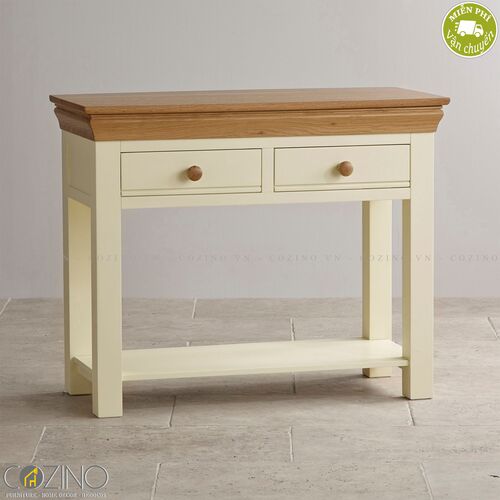 Bàn Console Canary gỗ sồi Mỹ- đẹp, giá rẻ tại hcm và hà nội