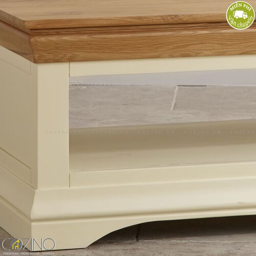 Bàn sofa Canary gỗ sồi Mỹ- đẹp, giá rẻ tại hcm và hà nội