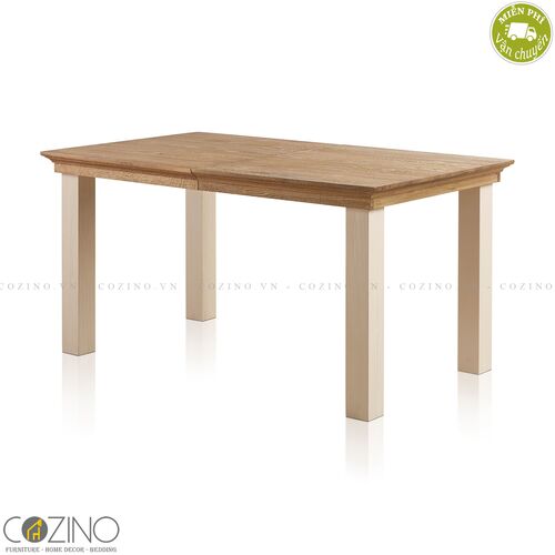 Bàn ăn Sark 100% gỗ sồi Mỹ (nhiều kích thước)- đẹp, giá rẻ tại hcm và hà nội