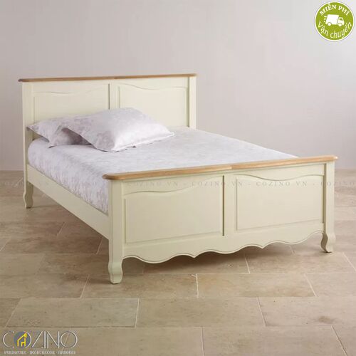 Giường Skye 100% gỗ sồi Mỹ (nhiều kích thước)- đẹp, giá rẻ tại hcm và hà nội