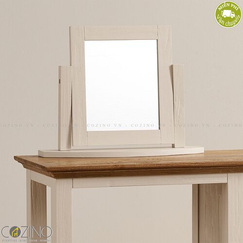 Gương để bàn Sark gỗ sồi Mỹ- đẹp, giá rẻ tại hcm và hà nội