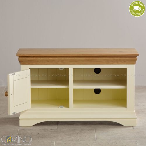 Tủ tivi nhỏ Canary gỗ sồi Mỹ- đẹp, giá rẻ tại hcm và hà nội