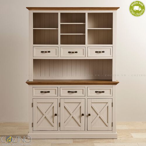 Tủ bếp Sark loại lớn gỗ sồi Mỹ- đẹp, giá rẻ tại hcm và hà nội