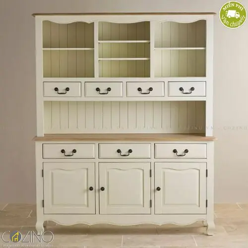 Tủ bếp lớn Skye gỗ sồi Mỹ- đẹp, giá rẻ tại hcm và hà nội