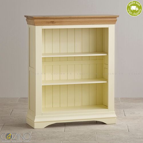 Tủ kệ sách và trưng bày thấp Canary gỗ sồi Mỹ- đẹp, giá rẻ tại hcm và hà nội