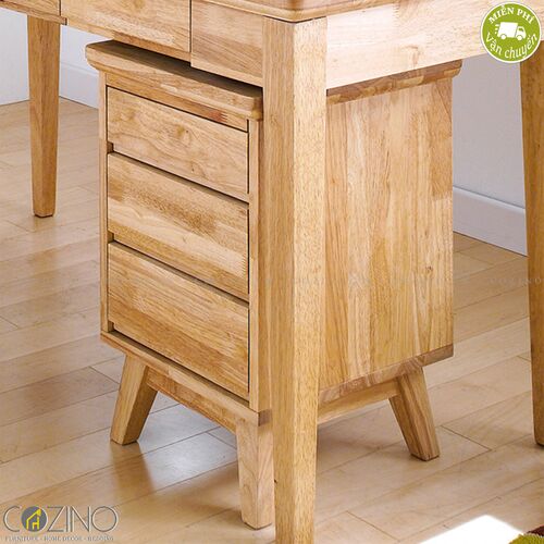 Bàn làm việc IXORA loại lớn gỗ cao su (không có ghế và tủ dưới)- đẹp, giá rẻ tại hcm và hà nội