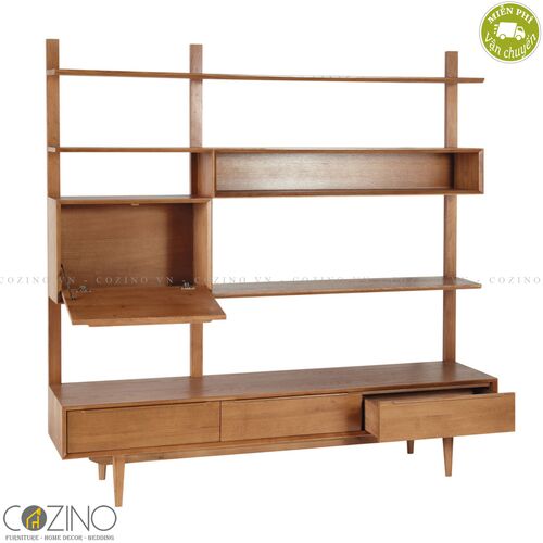 Tủ kệ Tivi Portobello gỗ tự nhiên- đẹp, giá rẻ tại hcm và hà nội