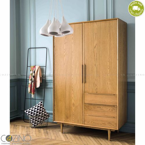 Tủ quần áo Portobello gỗ tự nhiên- đẹp, giá rẻ tại hcm và hà nội