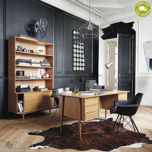 Tủ kệ sách và trưng bày Portobello gỗ tự nhiên- đẹp, giá rẻ tại hcm và hà nội