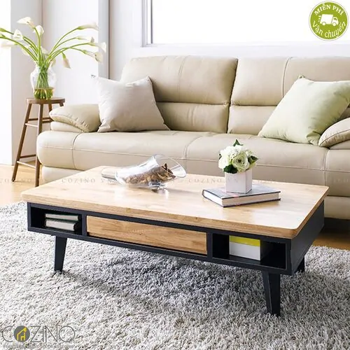 Bàn sofa Lantana gỗ cao su- đẹp, giá rẻ tại hcm và hà nội