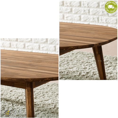 Bàn sofa Begonia gỗ cao su- đẹp, giá rẻ tại hcm và hà nội