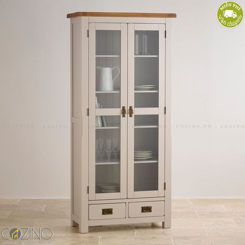 Tủ sách và trưng bày cánh kính Sintra gỗ sồi Mỹ- đẹp, giá rẻ tại hcm và hà nội