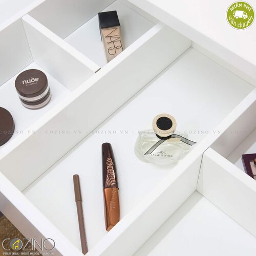 Bàn trang điểm Mari gỗ cao su- đẹp, giá rẻ tại hcm và hà nội