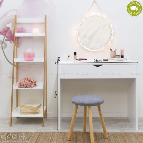 Bàn trang điểm Mari gỗ cao su- đẹp, giá rẻ tại hcm và hà nội