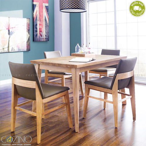 Bộ bàn ăn 6 ghế Kudo nhiều màu m16- đẹp, giá rẻ tại hcm và hà nội