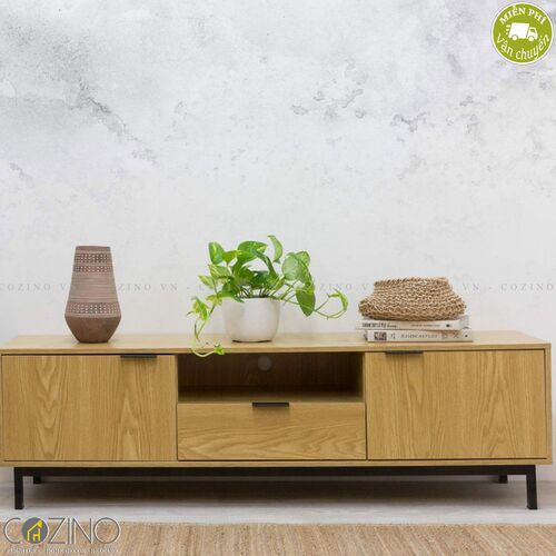 Tủ tivi Blake gỗ tự nhiên (khung sắt)- đẹp, giá rẻ tại hcm và hà nội