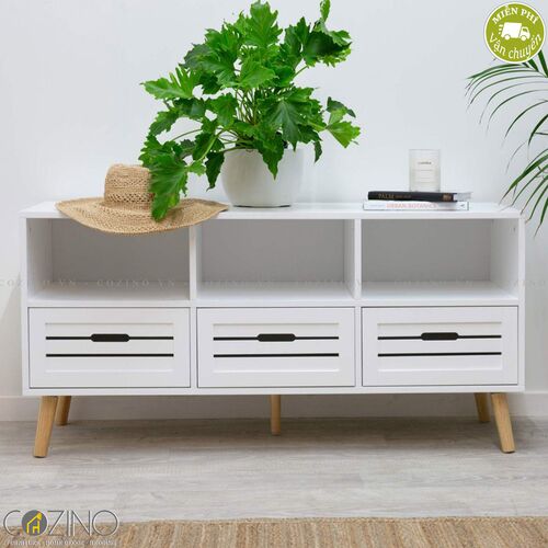 Tủ trang trí Mari gỗ cao su- đẹp, giá rẻ tại hcm và hà nội