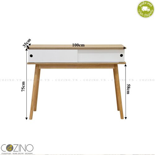 Bàn console Blake gỗ tự nhiên- đẹp, giá rẻ tại hcm và hà nội
