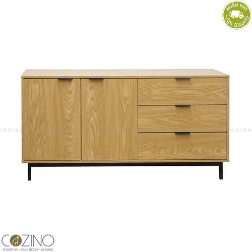 Tủ trưng bày Blake gỗ tự nhiên (khung sắt)- đẹp, giá rẻ tại hcm và hà nội