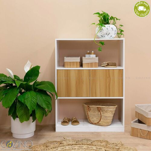 Tủ kệ sách nhỏ Blake gỗ tự nhiên- đẹp, giá rẻ tại hcm và hà nội
