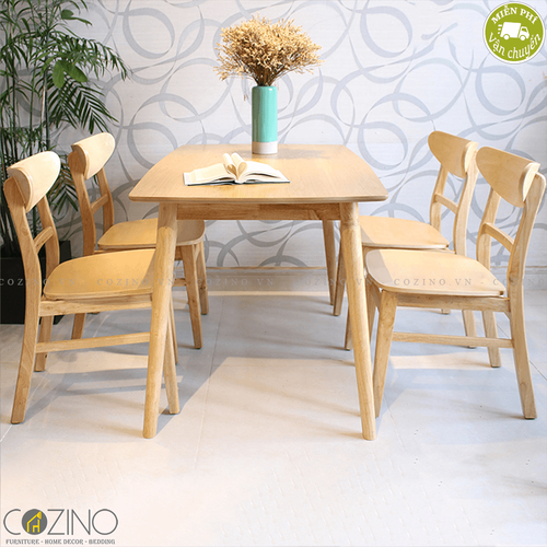 Bàn ăn Mango nhiều màu 1m6- đẹp, giá rẻ tại hcm và hà nội