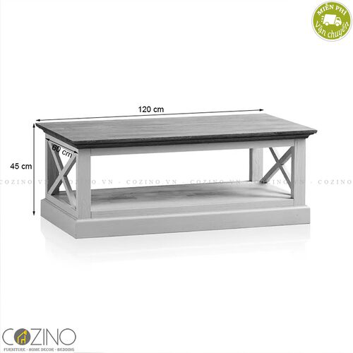 Bàn sofa Sark gỗ sồi Mỹ- đẹp, giá rẻ tại hcm và hà nội