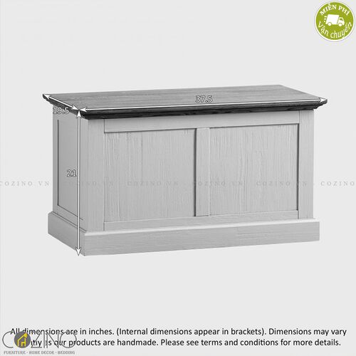 Rương Sark gỗ sồi Mỹ- đẹp, giá rẻ tại hcm và hà nội