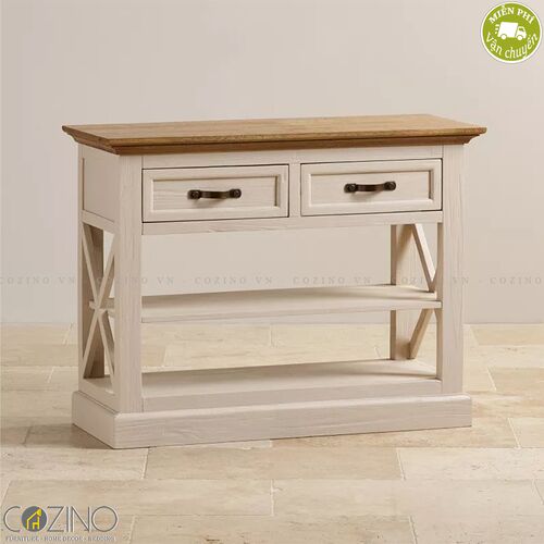 Bàn Console Sark gỗ sồi Mỹ 1m- đẹp, giá rẻ tại hcm và hà nội